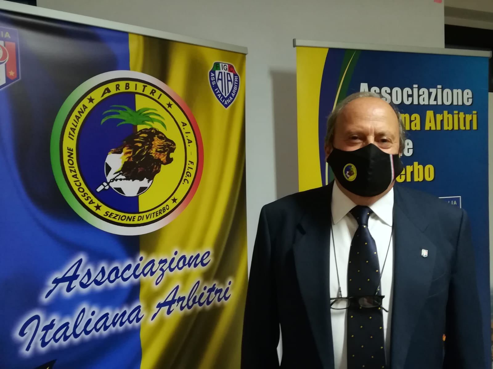 Luigi Gasbarri rieletto presidente della sezione AIA di Viterbo