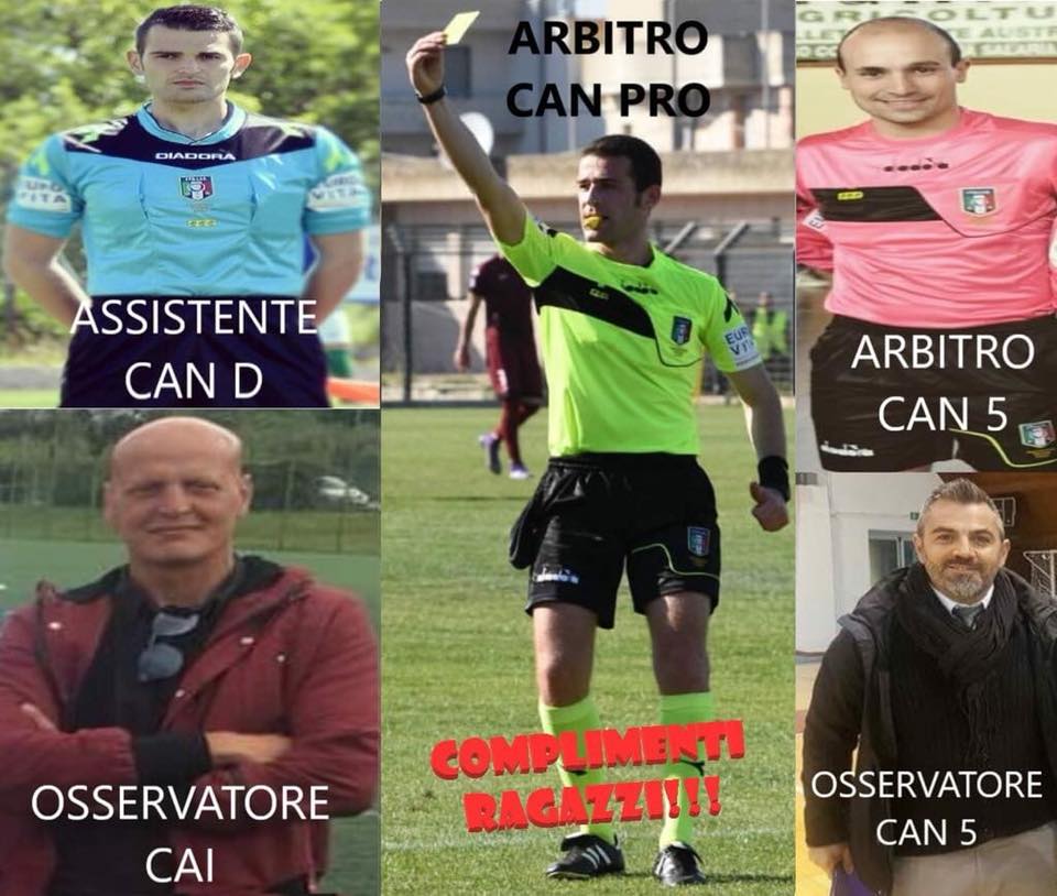 arbitri promossi